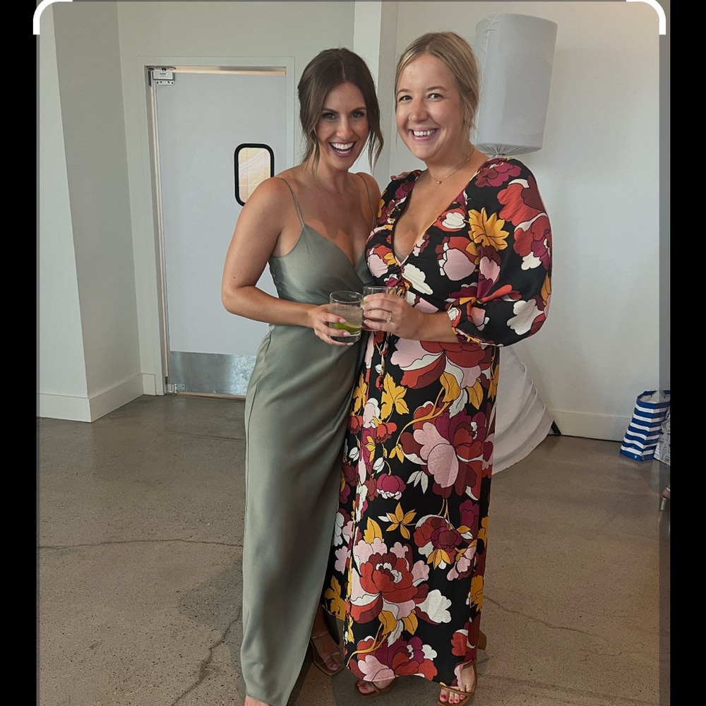 Size 12 floral dress from Anthropologie